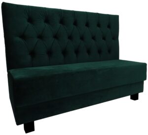 Bank met knopen | gecapitonneerd